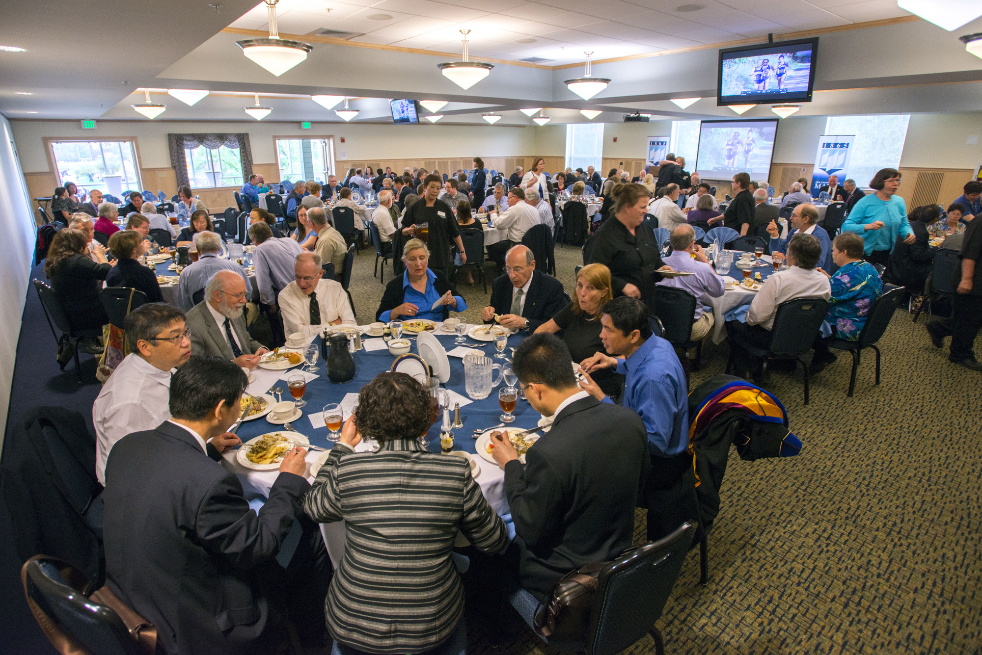 conference services event at Wells